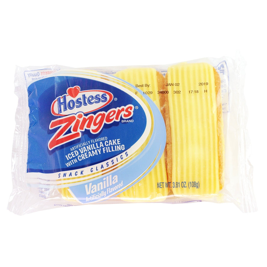 Hostess Single-Serve Iced Vanilla Zingers, 3-ct. Packs