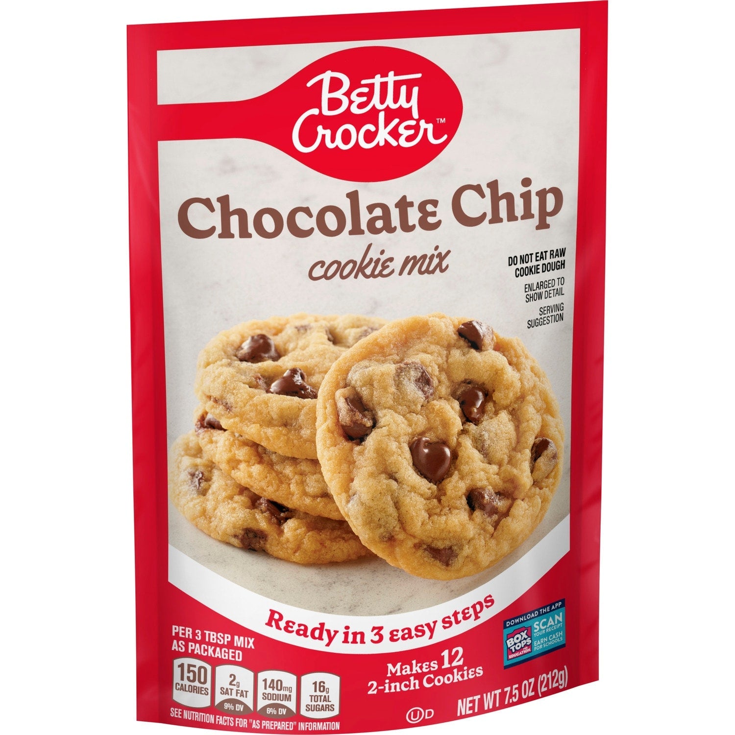 Betty Crocker Chocolate Chip Cookie Mix, 7.5-oz.
