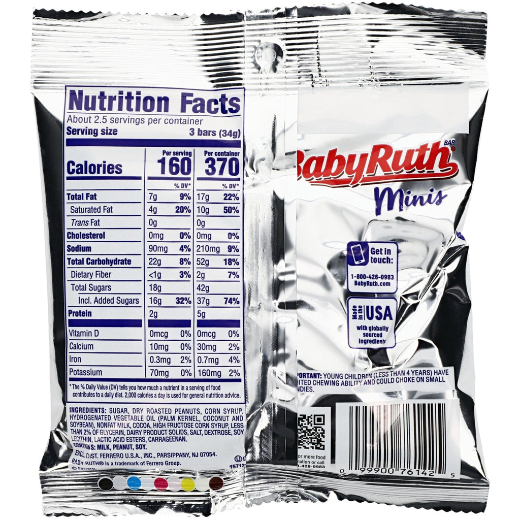 Nestle Baby Ruth Minis, 2.8 oz.