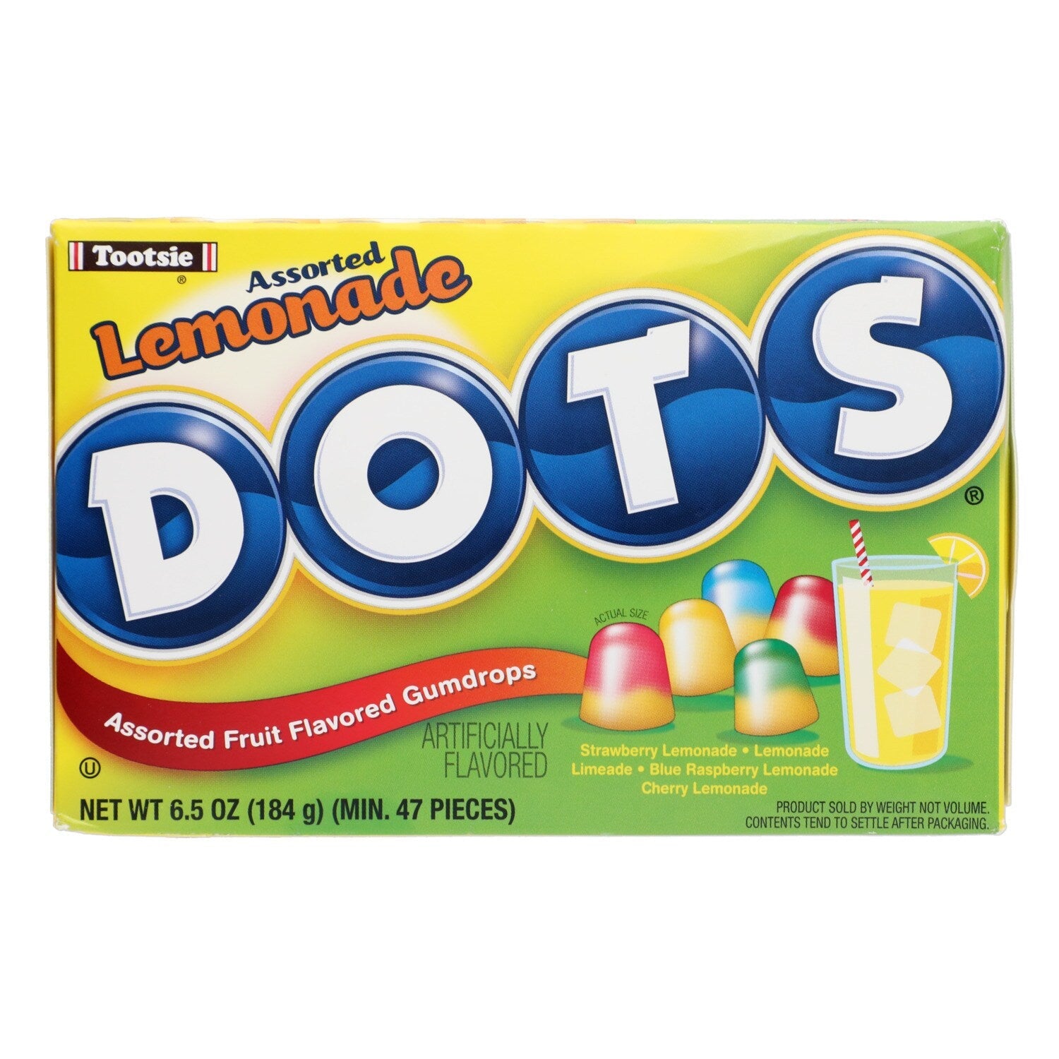 Dots Assorted Lemonade Gummy Candies, 6.5-oz.