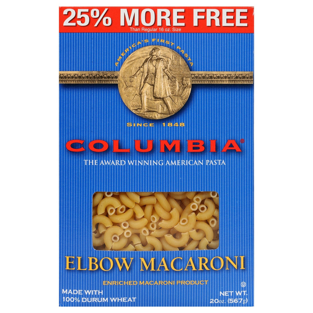 Columbia Elbow Macaroni, 20-oz. Bonus Boxes