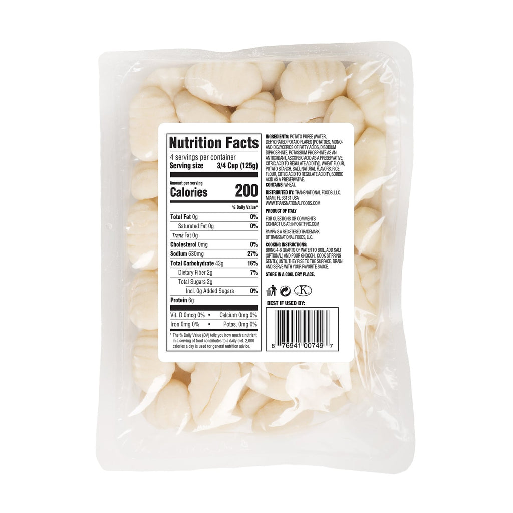 Caputo Potato Gnocchi, 17.6 oz. Packs