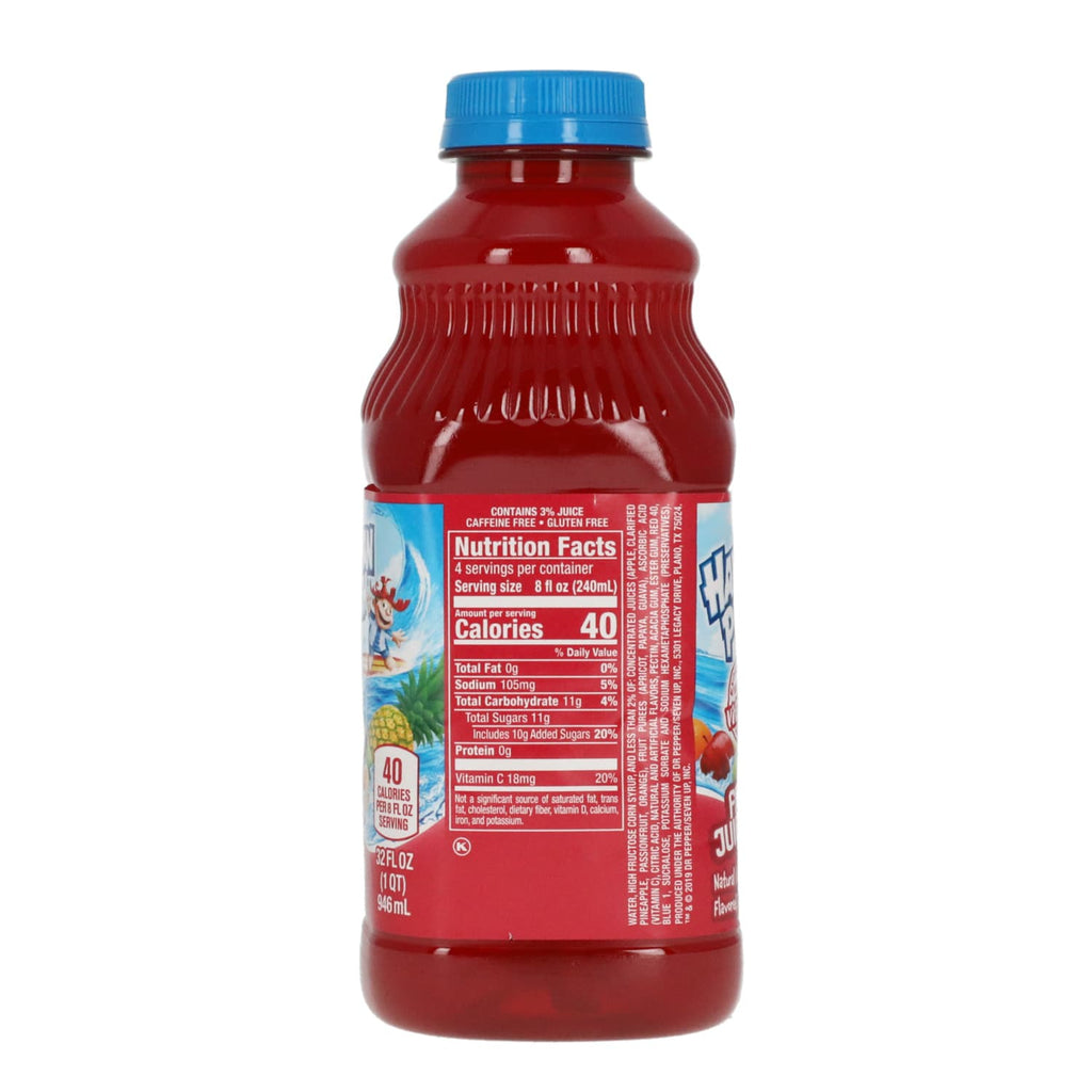 Hawaiian Punch Fruit Juicy Red Juice, 32-oz.