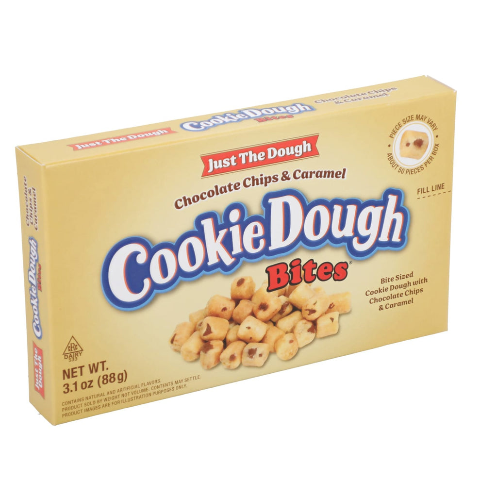 Just The Dough Chocolate Chips And Caramel Cookie Dough Bites, 1-ct.