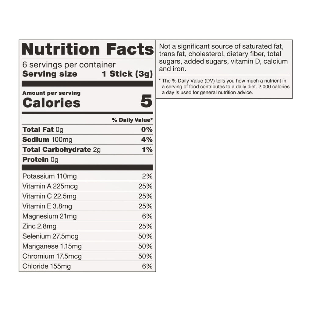 Pure Kick Strawberry Watermelon-flavored Hydrate Drink Mix Sticks, 6-pc Pack.