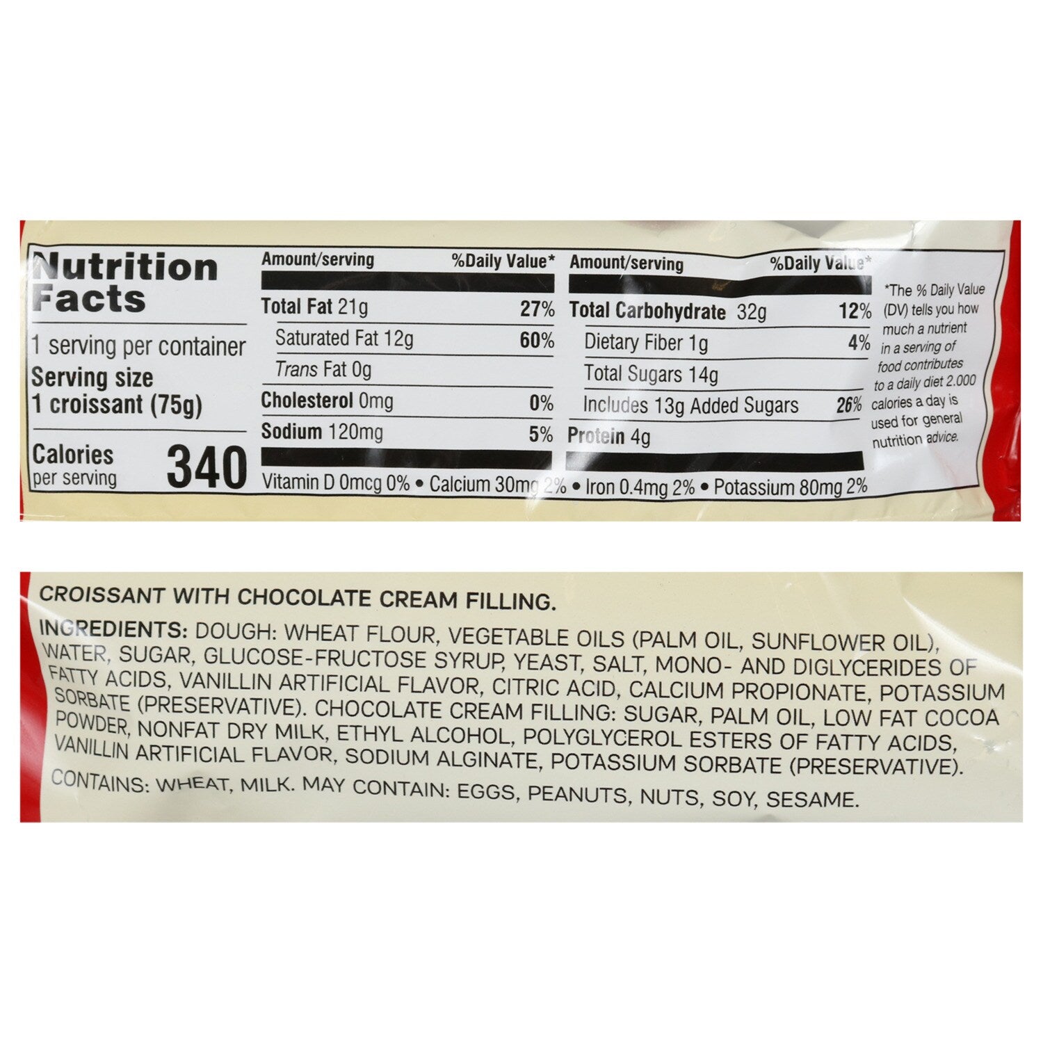 7 Days Soft Croissants, 2.65-oz. Packs