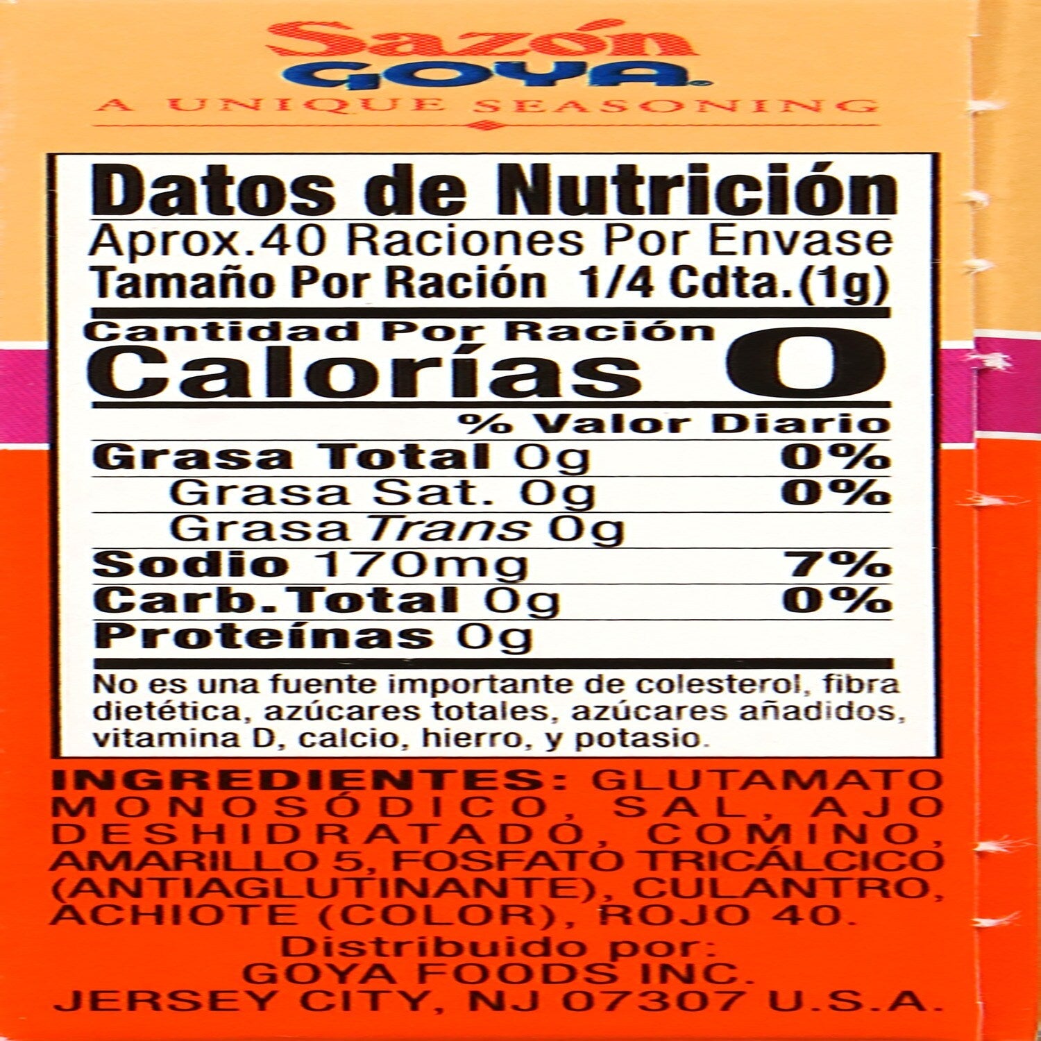 Goya Sazon Seasoning, 8-ct. Boxes