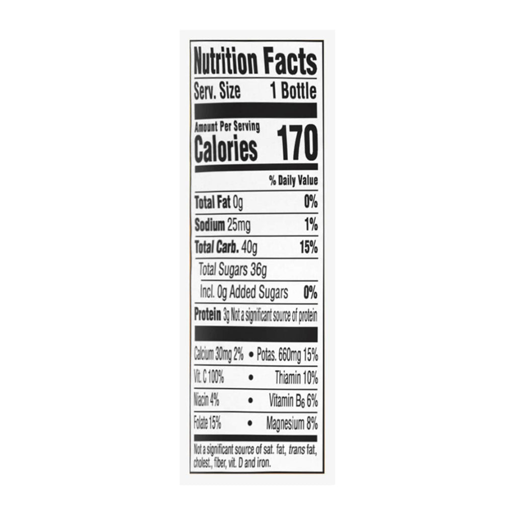 Minute Maid Orange Juice, 12 fl oz. Bottle