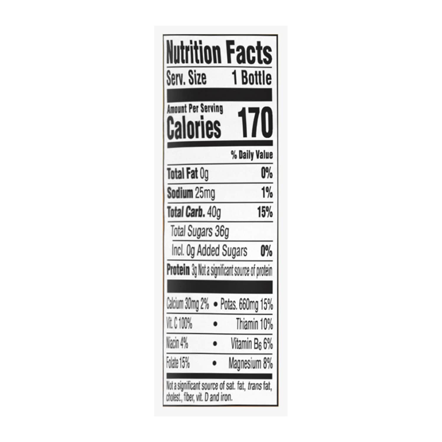 Minute Maid Orange Juice, 12 fl oz. Bottle