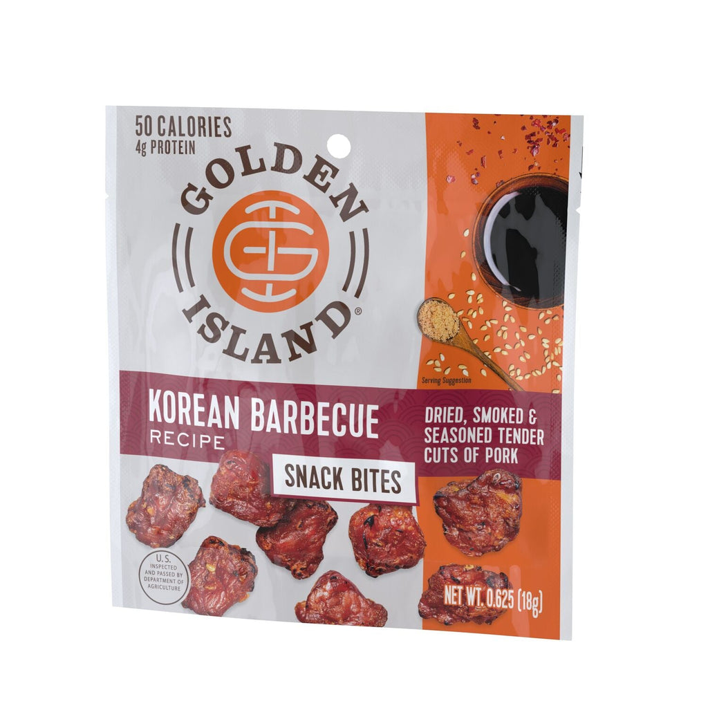 Golden Island Korean Barbecue Pork Snack Bites .625oz