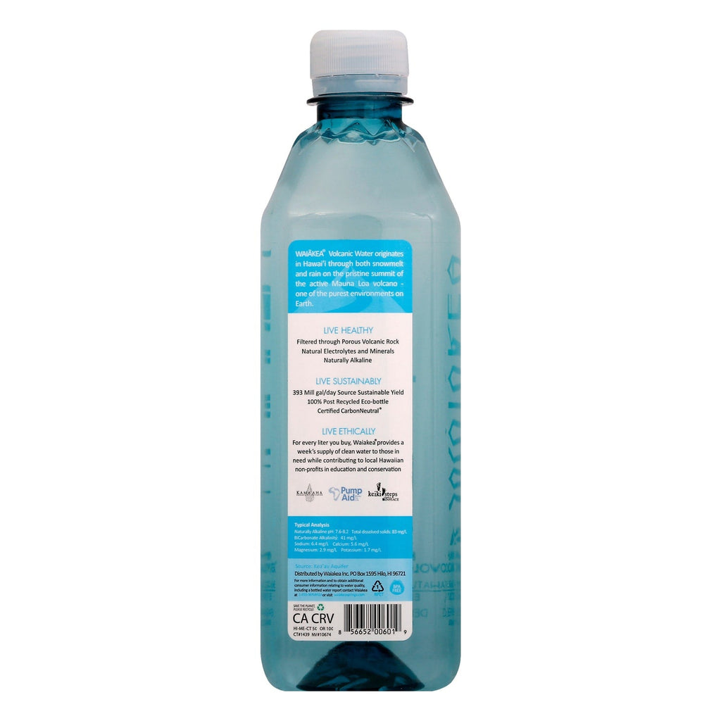 Waiakea Hawaiian Volcanic Water, 1-ct.