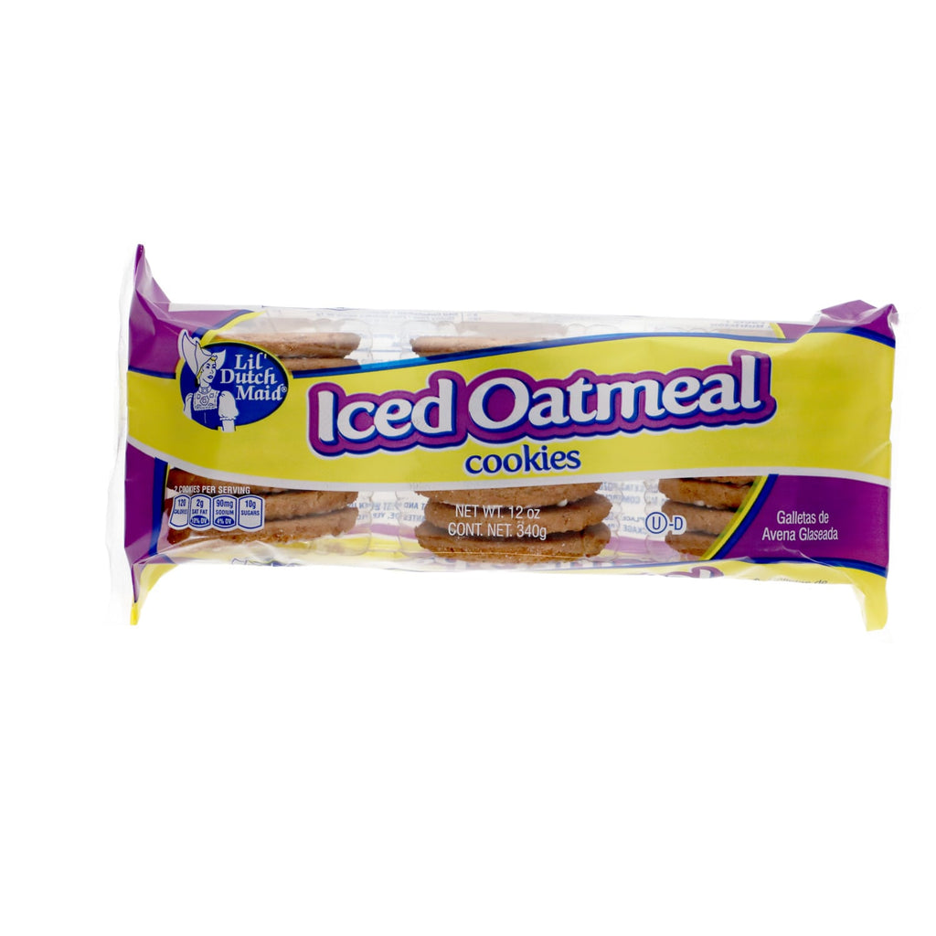 Lil Dutch Maid Iced Oatmeal Cookies, 12 oz. Packs