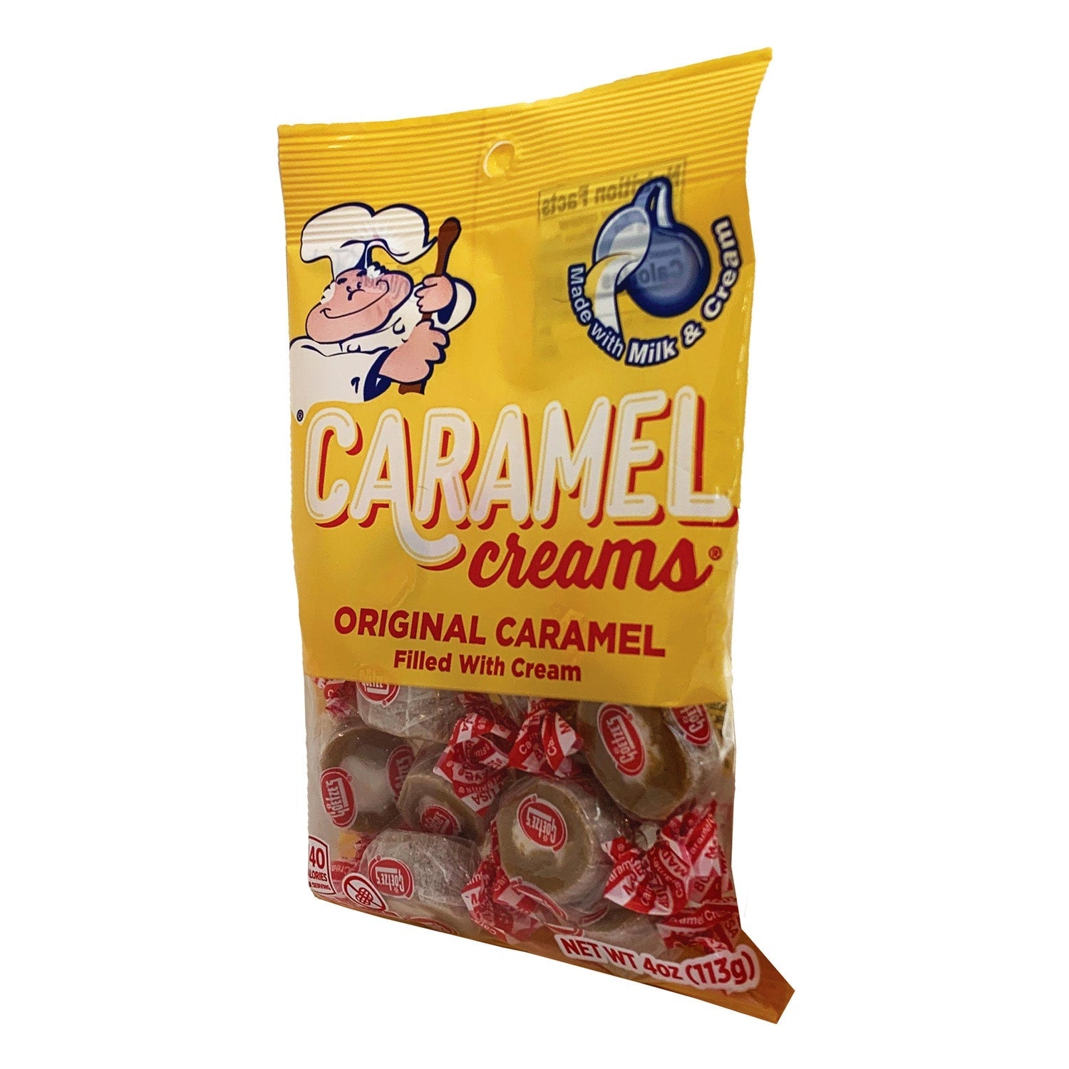 Goetze's Caramel Creams Candies, 4 oz.