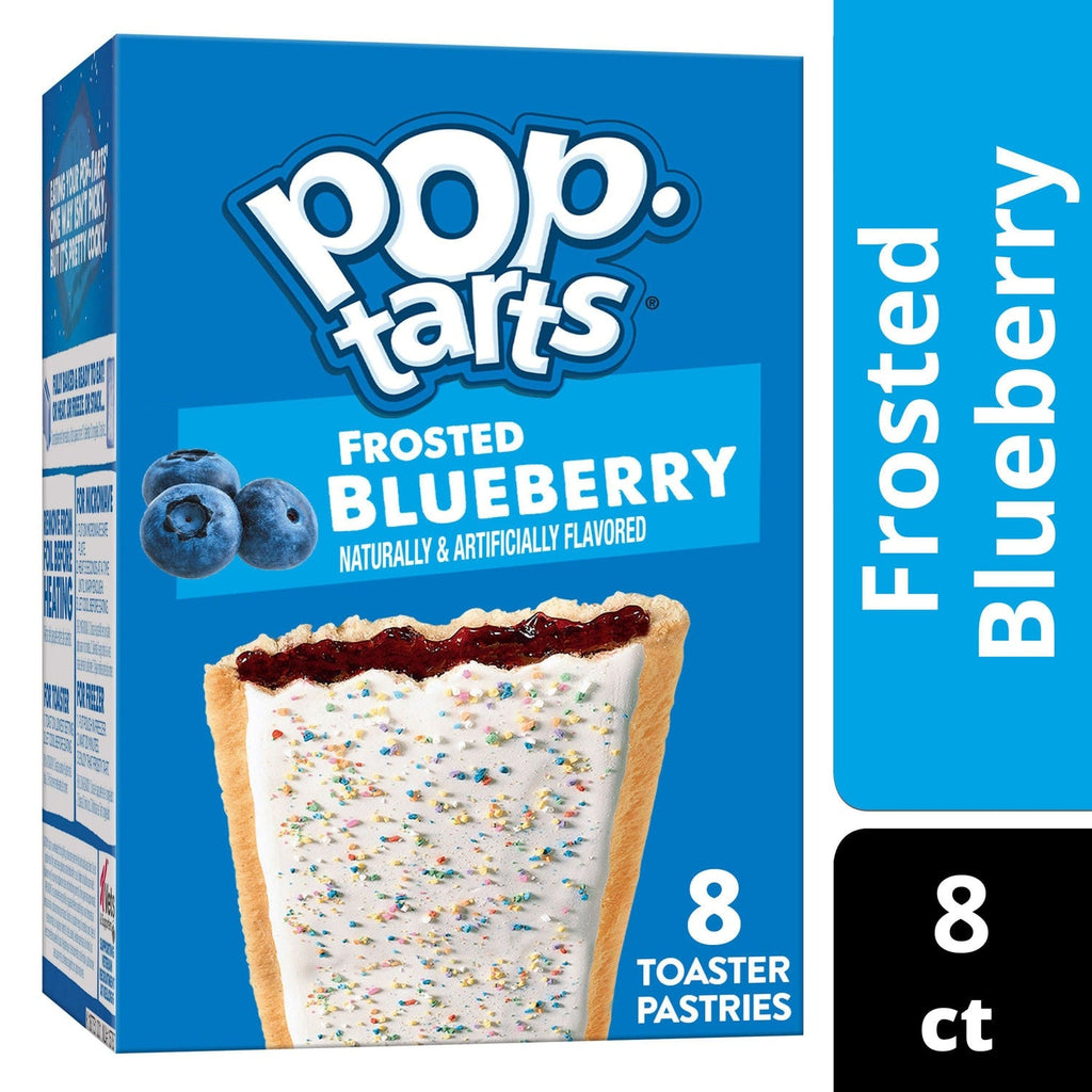 Pop-Tarts Toaster Pastries, Frosted Blueberry, 13.5 oz, 8 Count
