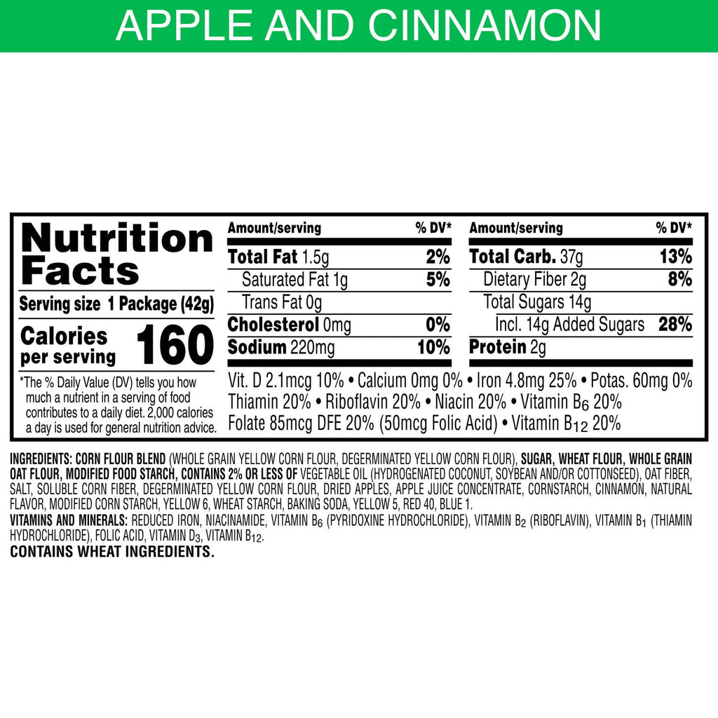 Kellogg's Original Apple Jacks Cereal Cup, 1-ct.