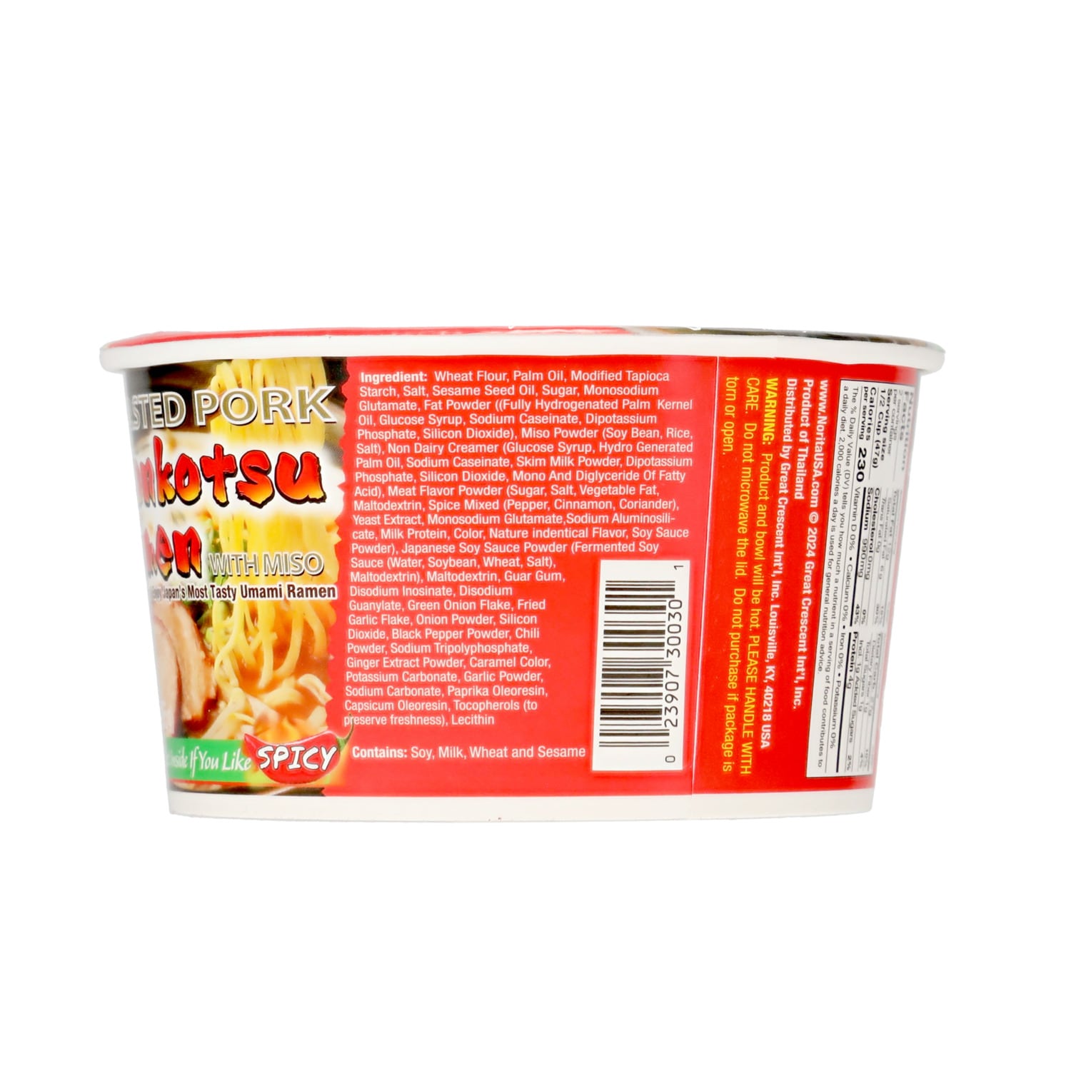 Norita Tonkotsu Roasted Pork Ramen, 1-ct.