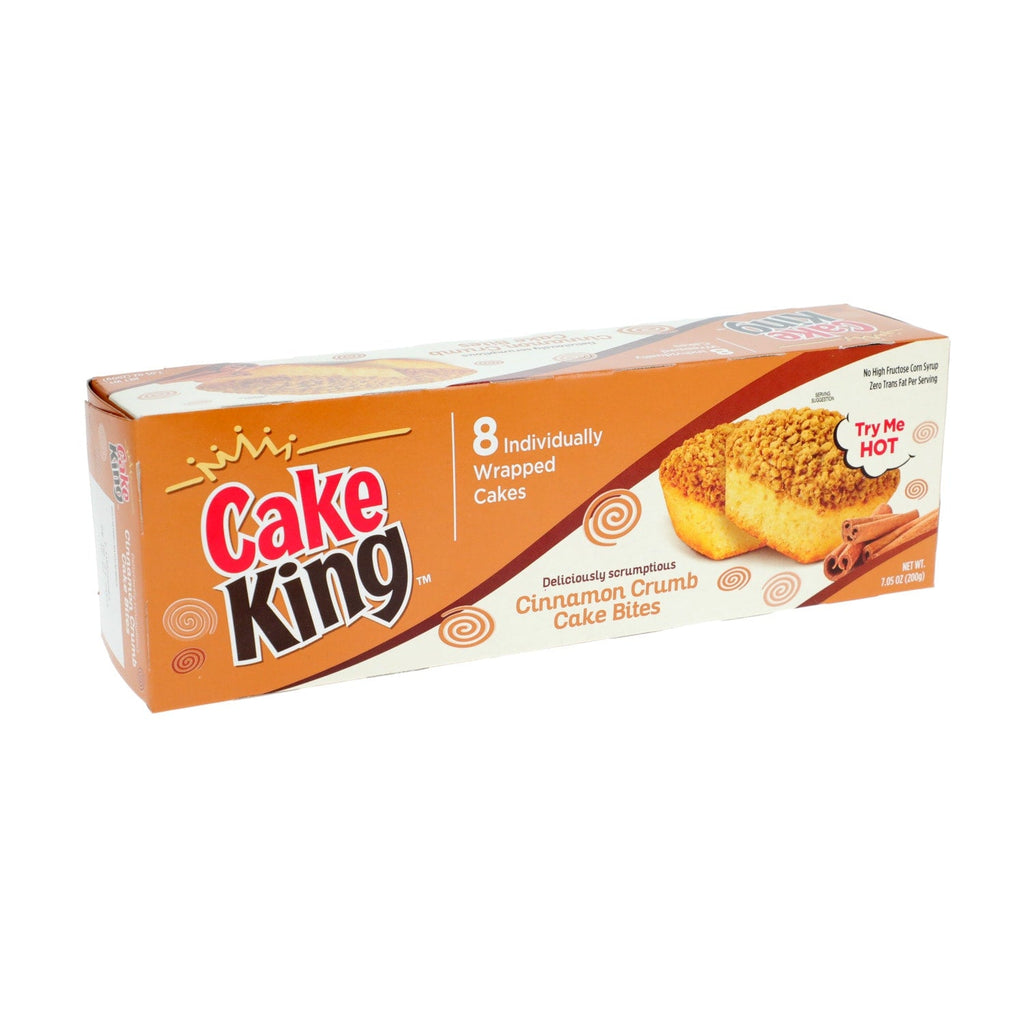 Cake King Cinnamon Crumb Cake Bites, 8-ct.