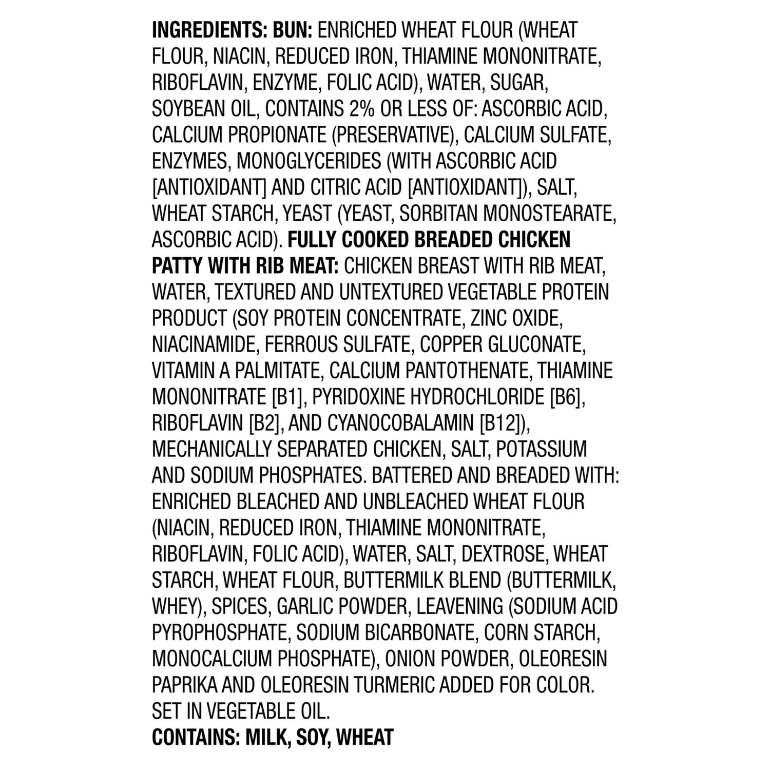 Fast Bites Breaded Chicken Sandwich, 1-ct.