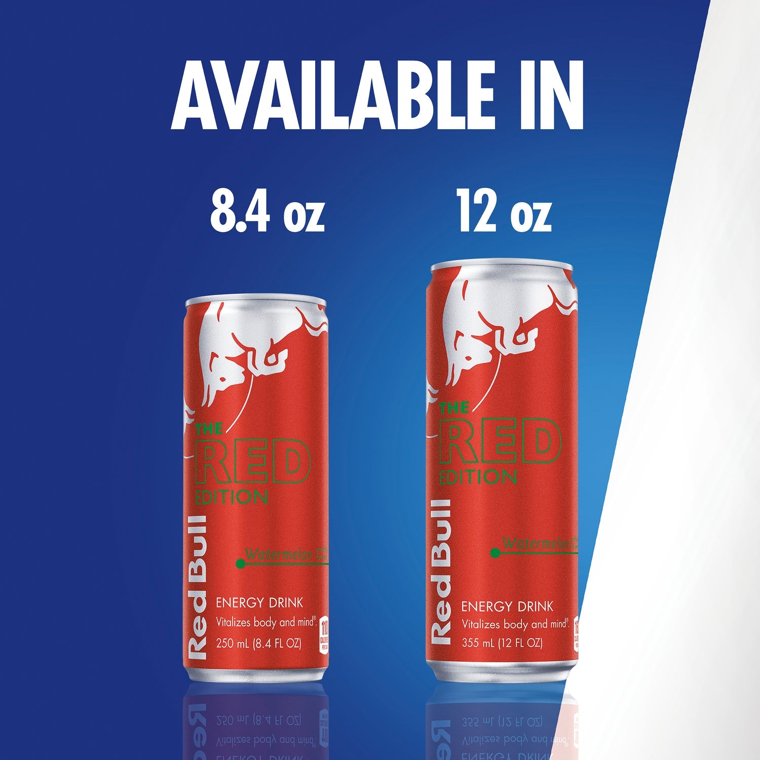 Red Bull Red Edition Energy Drink, Watermelon, 114mg Caffeine, 12 fl oz Can