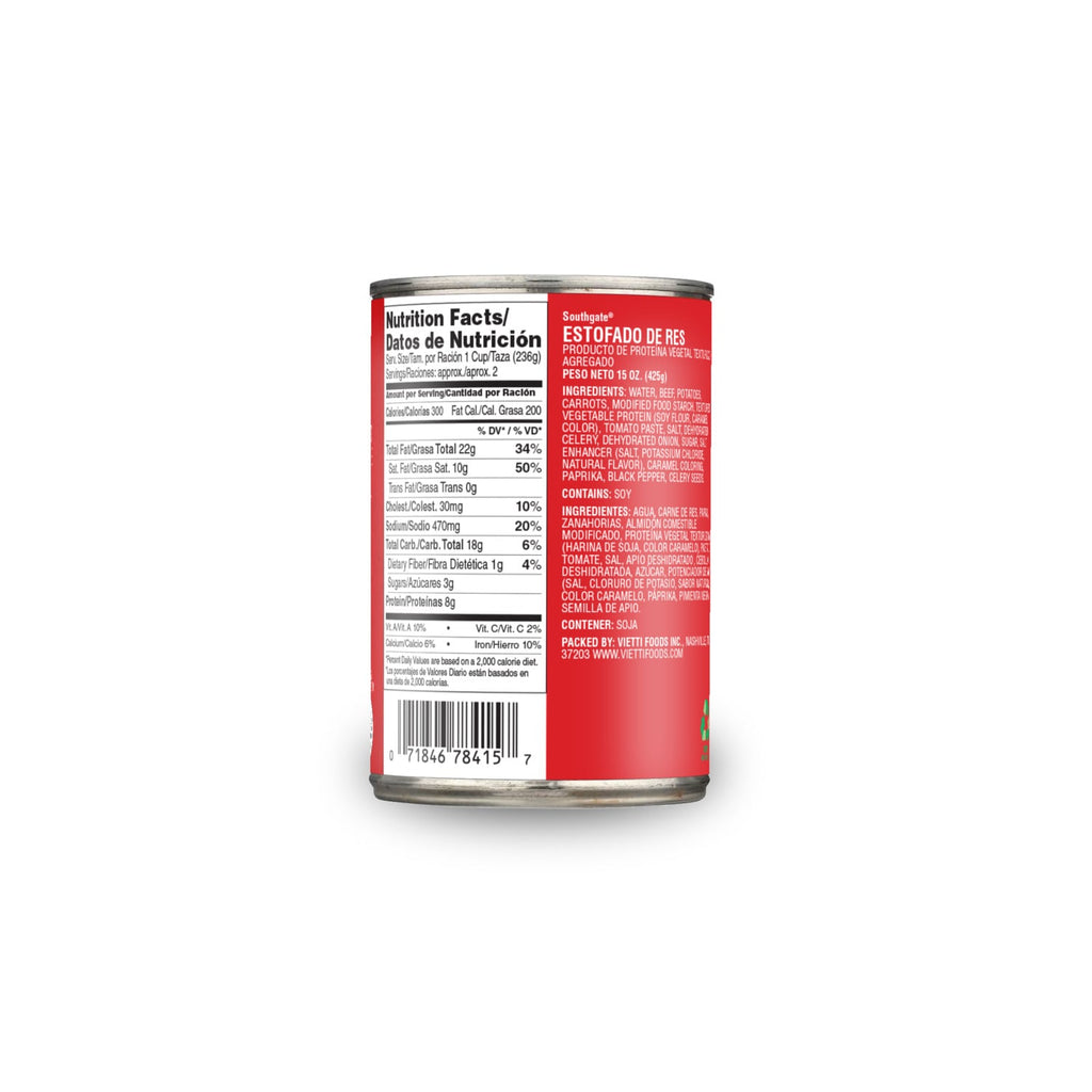 Southgate Beef Stew, 15 oz. Can, 1 ct.