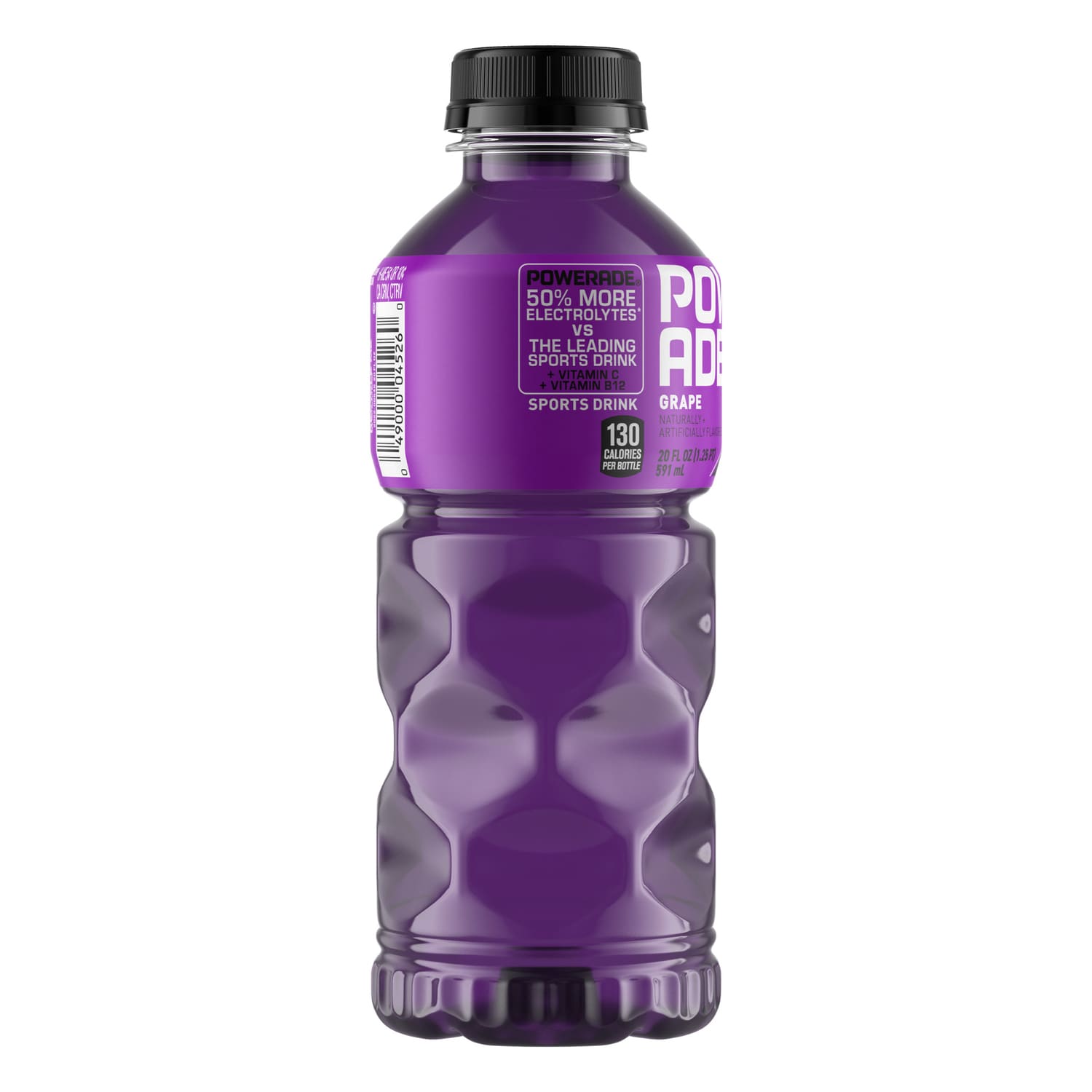 Powerade Grape Sports Drink, 20 fl oz. Bottle