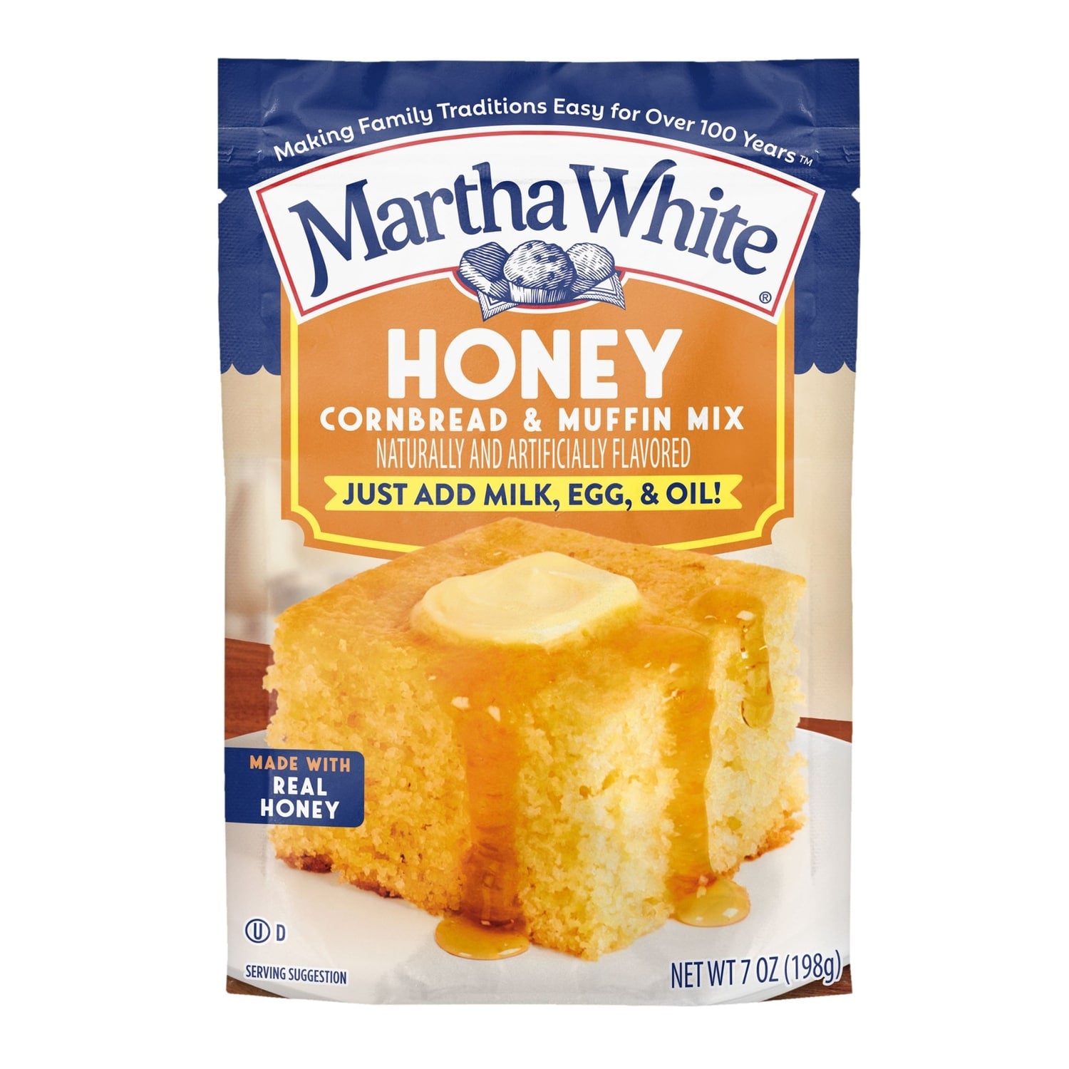 Martha White Honey Cornbread And Muffin Mix, 1-ct.