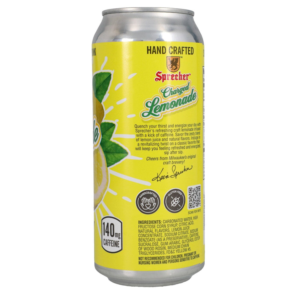 Sprecher Charged Lemonade Drink, 1-ct.