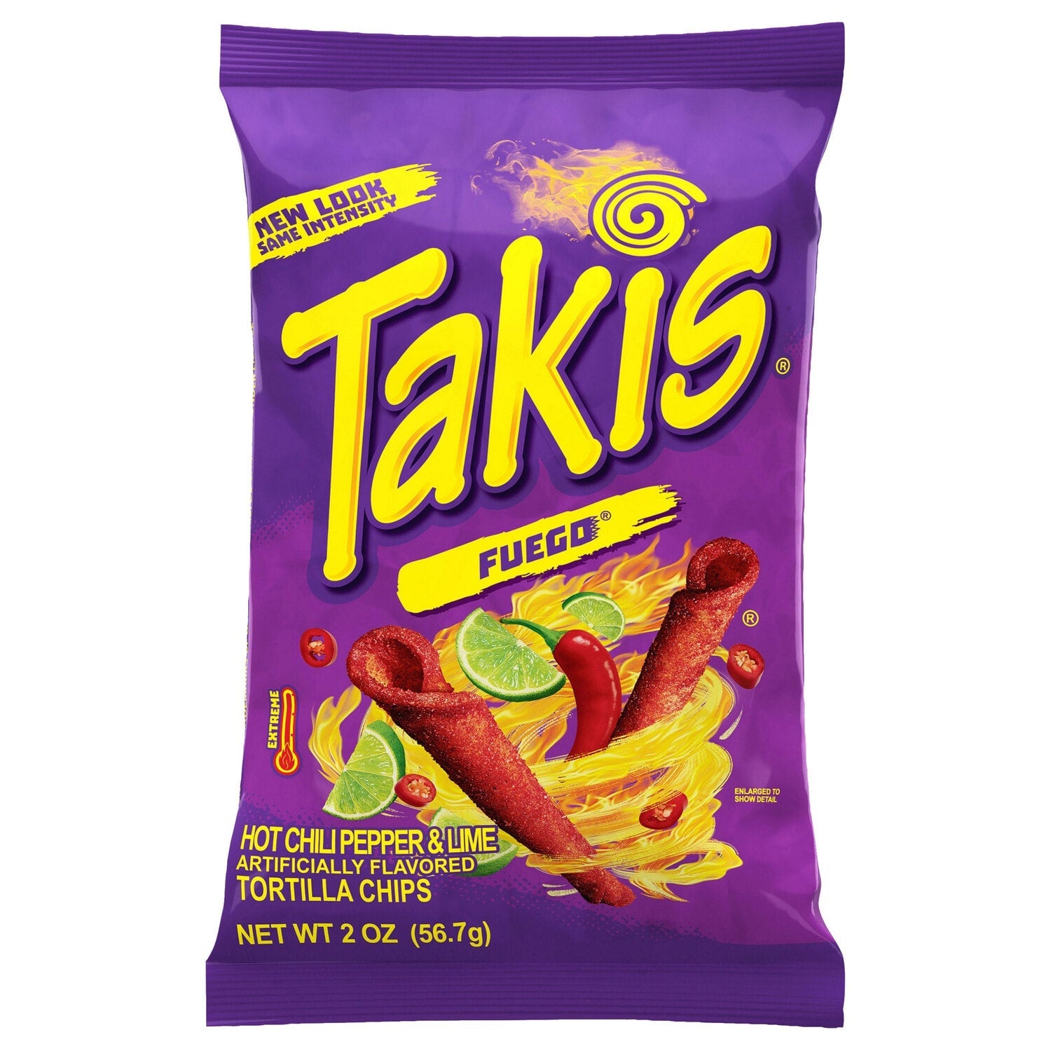 Barcel Takis Fuego Tortilla Chips, 2 oz.