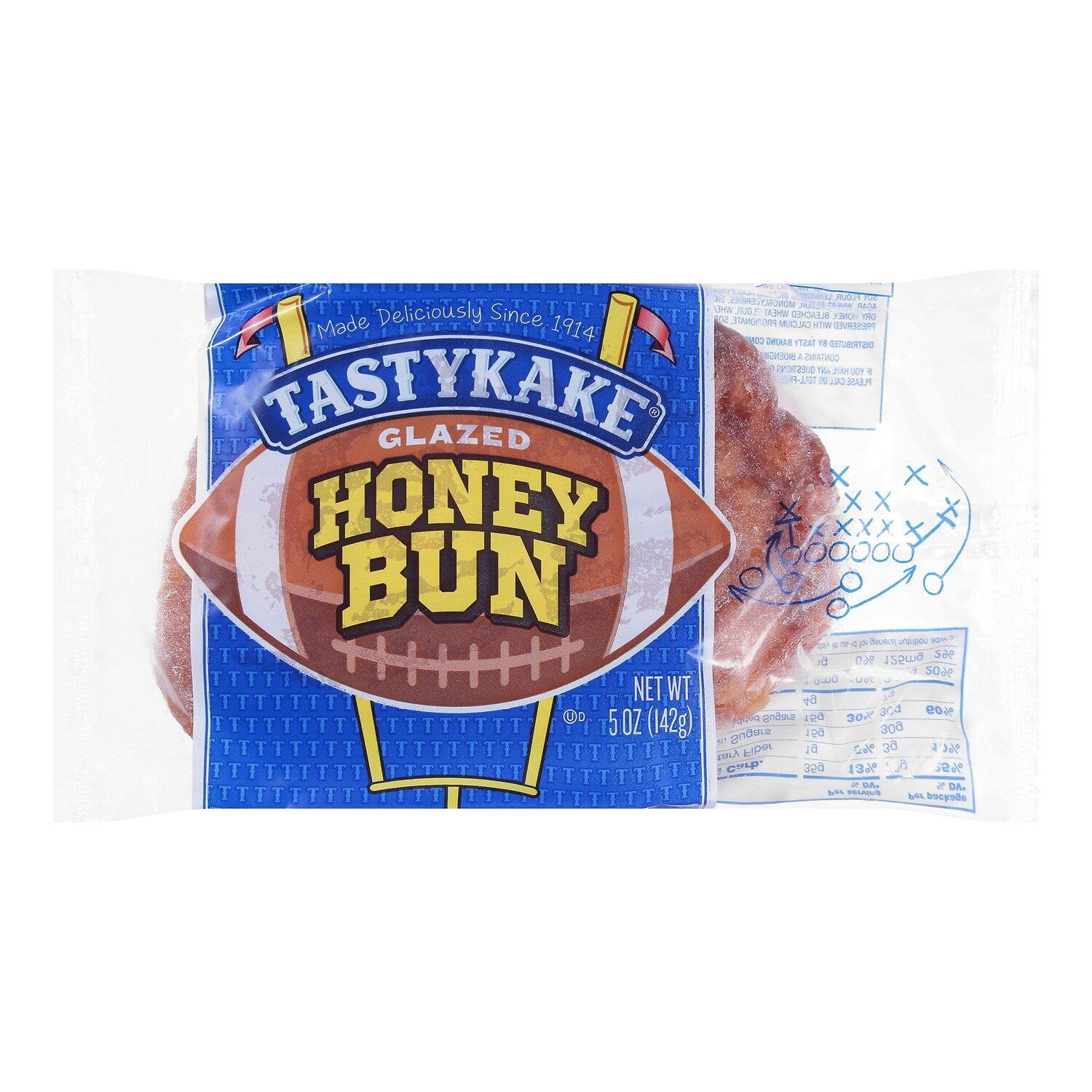 Tastykake Glazed Honey Bun, 5 oz. Pack