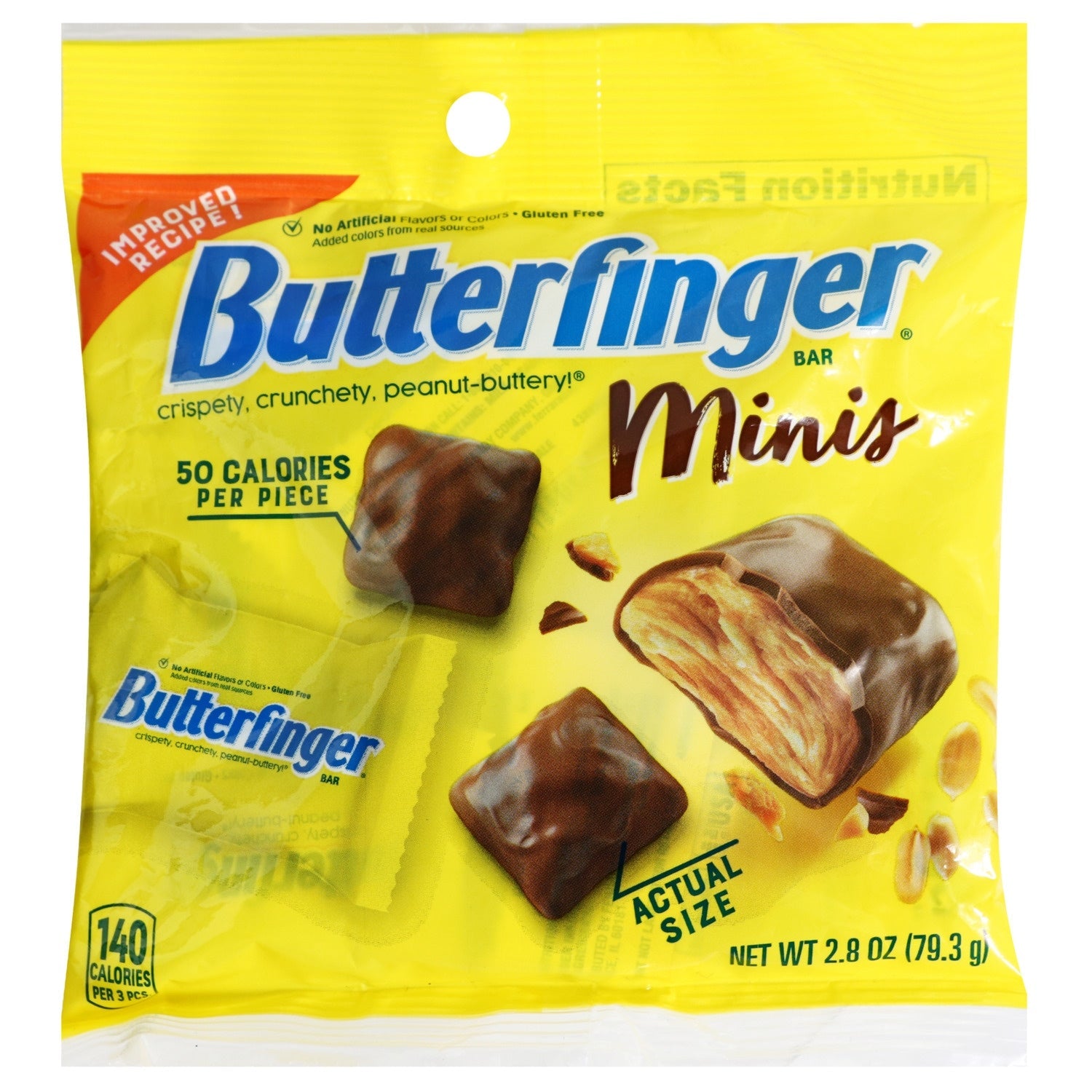 Nestle Butterfinger Minis, 2.8-oz. Bags