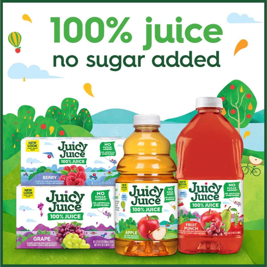 Juicy Juice Fruit Punch Juice Boxes, 4-ct. Packs