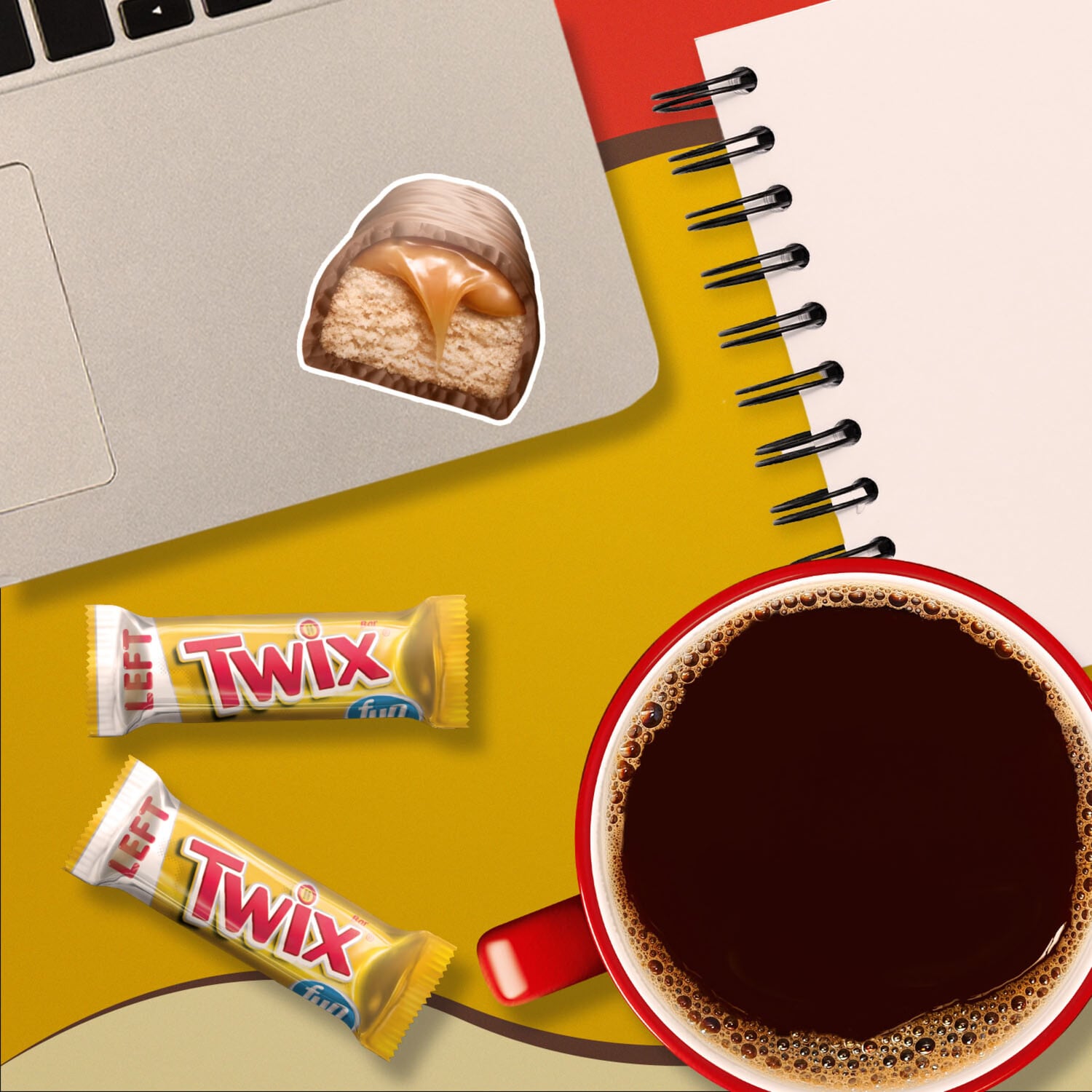 TWIX Fun Size Caramel Cookie Chocolate Bars - 10.83 oz Bulk Candy Bag
