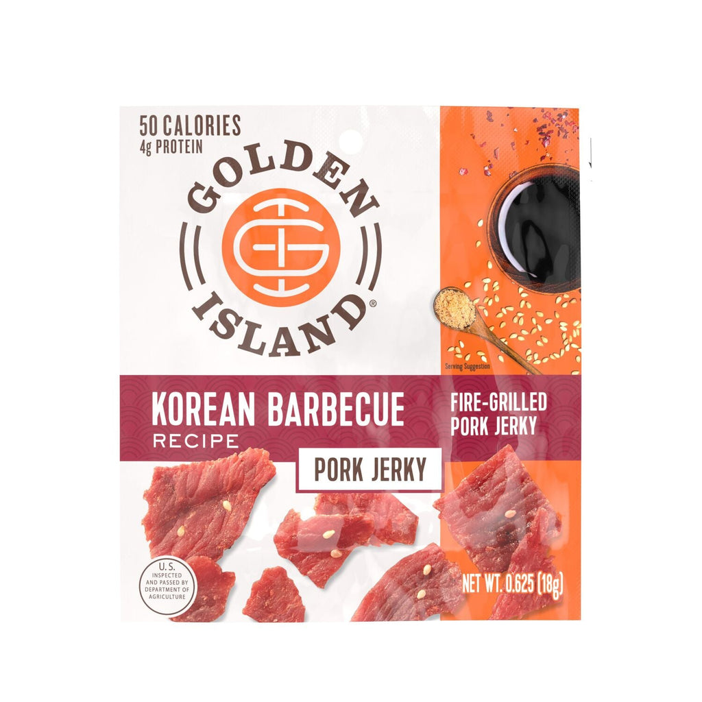 Golden Island Korean Barbecue Pork Jerky .625oz