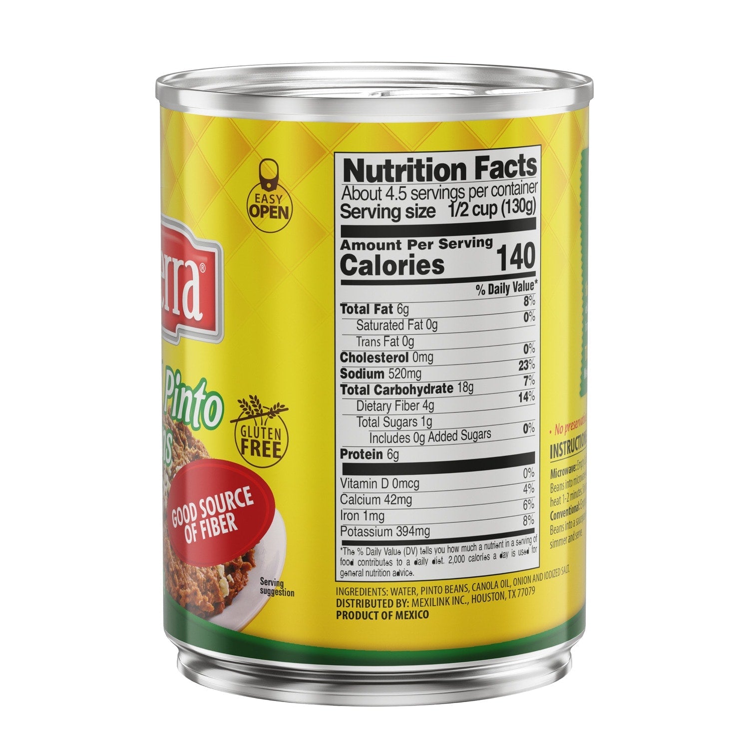 La Sierra Premium Refried Beans, 20.5-oz. Cans