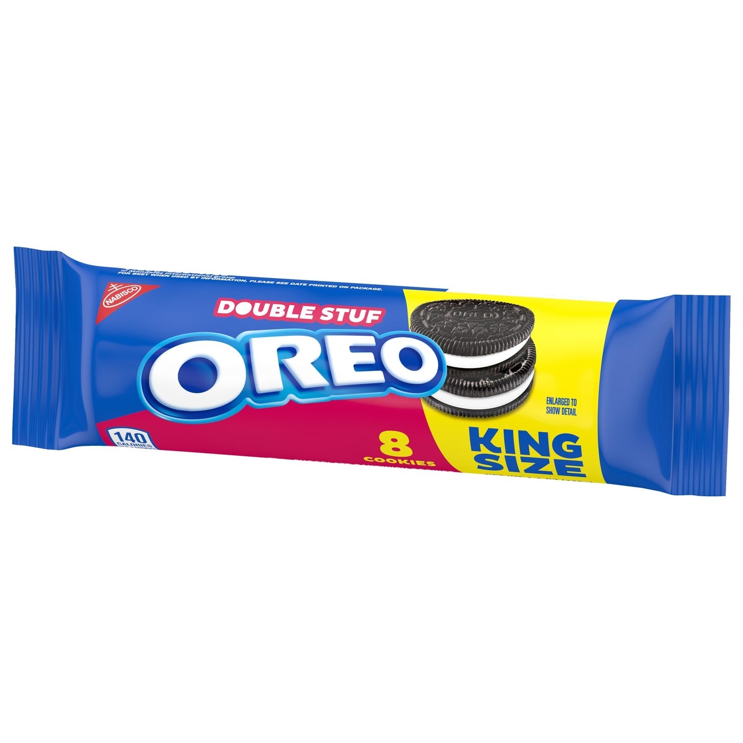 Oreo King Size Double-Stuf Snack Cookies, 8-ct.