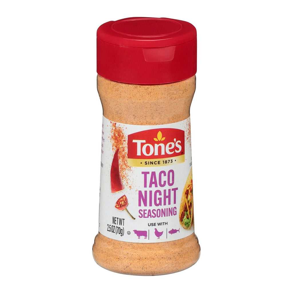 Tone's Taco Night Seasoning, 2.5 oz.