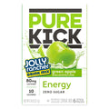 Pure Kick Jolly Rancher Green Apple-flavored Drink Mix, 6-pc Pack.