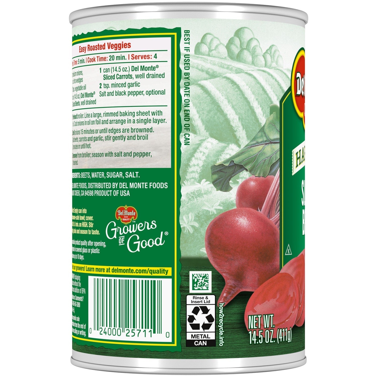 Del Monte Canned Harvest Sliced Beets, 14.5-oz.