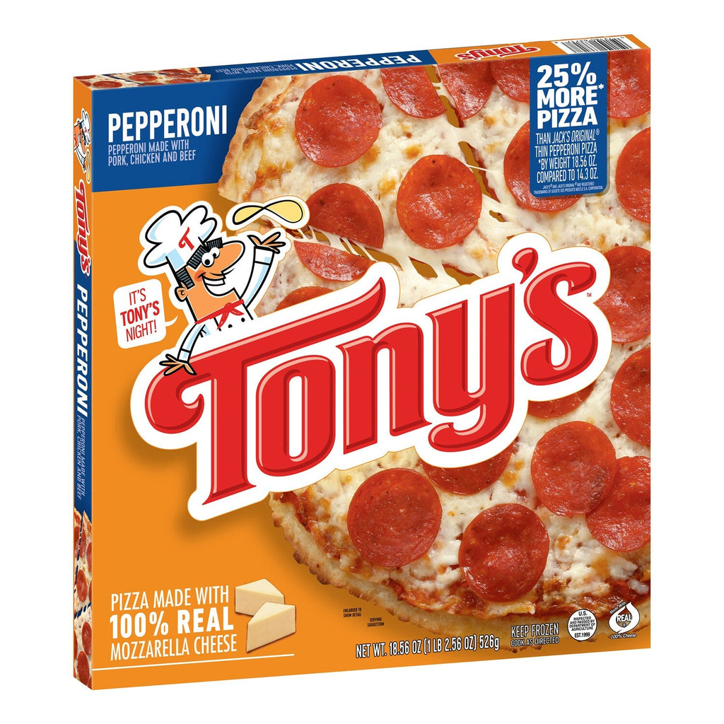 Tony's Pizzeria Style Crust Frozen Pizza - Pepperoni, 1 ct.
