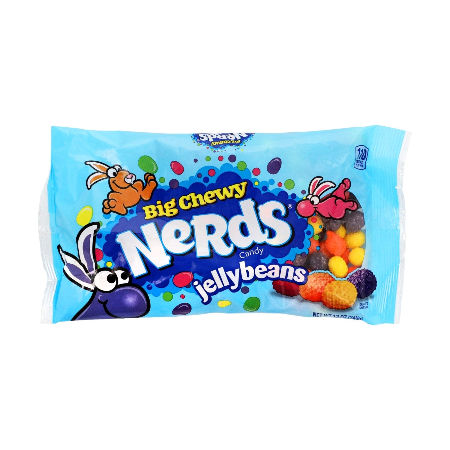 Big Chewy Nerds Jellybeans Candy, Assorted Flavors, 1-ct.