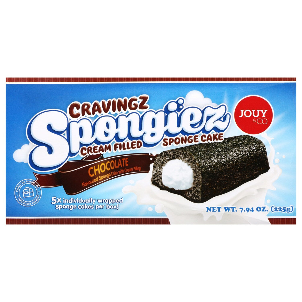 Cravingz Spongiez Cream Filled Chocolate Sponge Cakes, 7.94 oz. Boxes