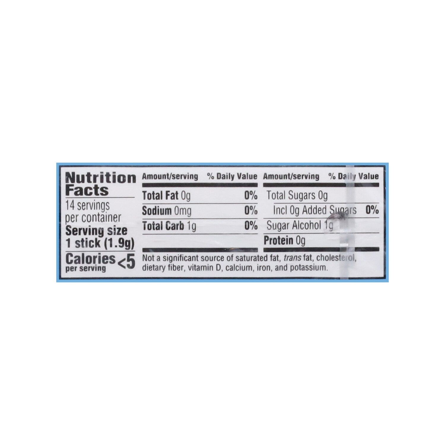 Trident Milt Bliss Sugar Free Gum, 14-pc Pack.
