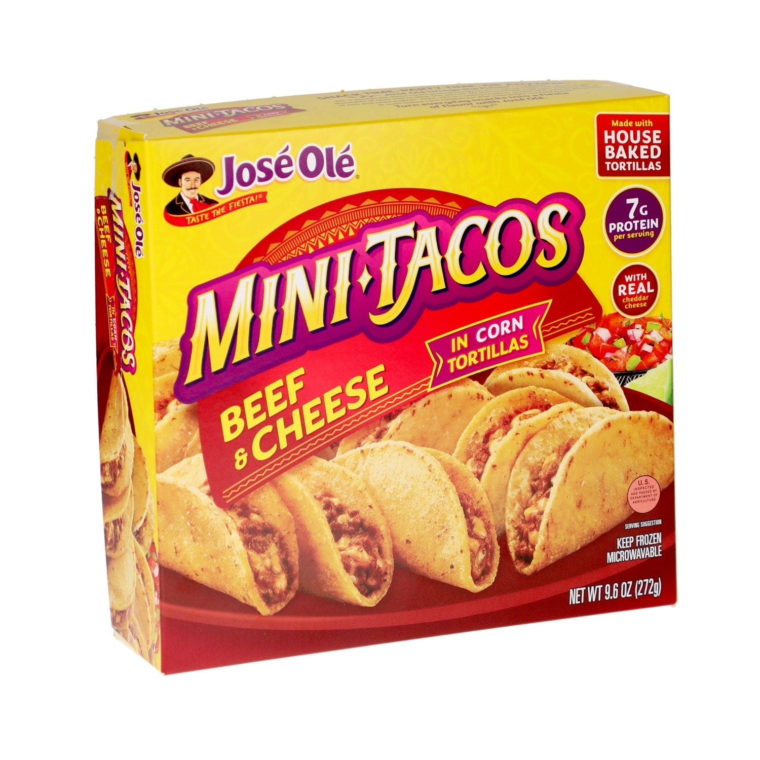 Jose Ole Beef And Cheese Flavored Mini Tacos, 1-ct.