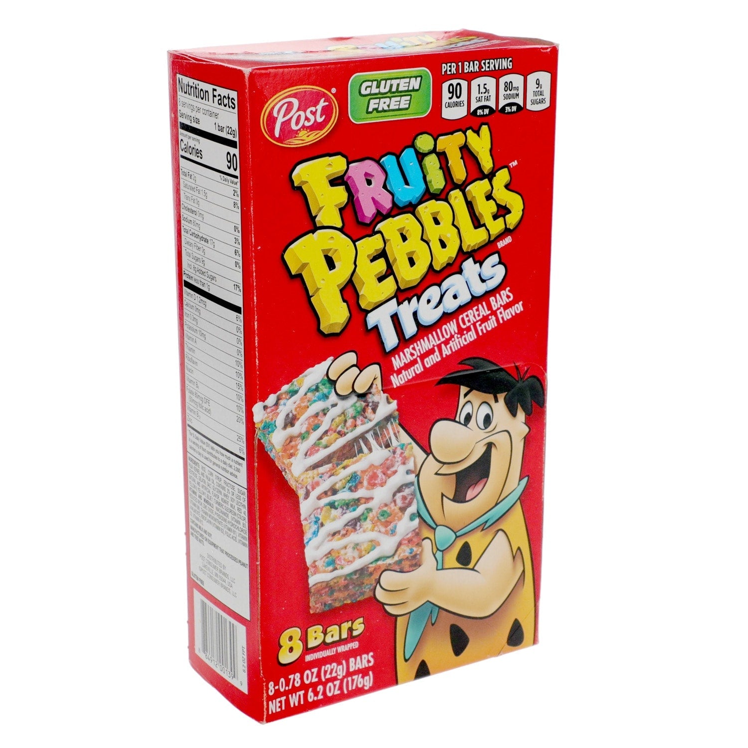 Post Fruity Pebbles Treats Marshmallow Cereal Bars, 8-ct.