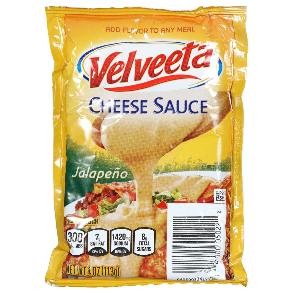 Velveeta Jalepeno Cheese Sauce, 4-oz. Packets