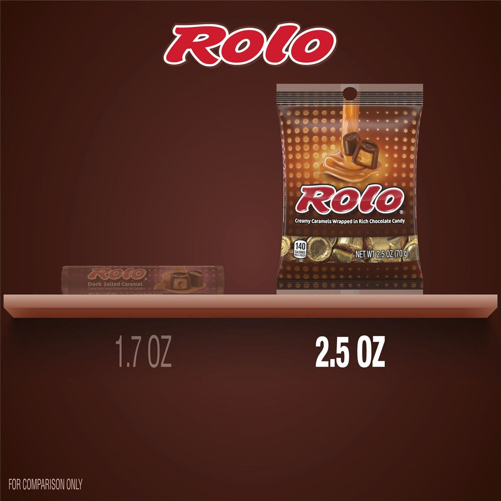 Rolo Creamy Caramel Chocolate Candy, 1-ct.