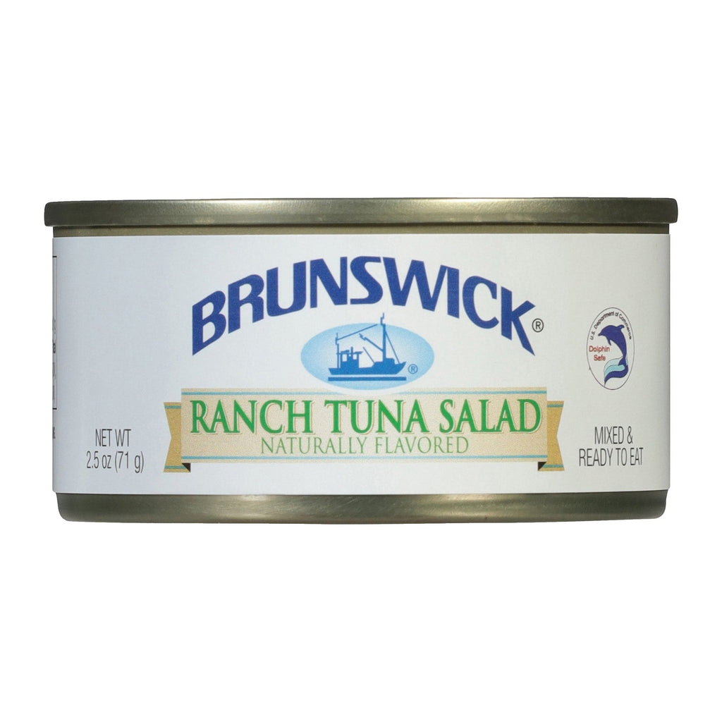 Brunswick Naturally Flavored Ranch Tuna Salad With Crackers, 1-ct.
