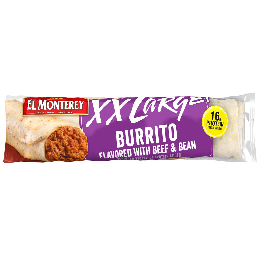 Ruiz El Monterey XX Large Beef &amp; Bean Burrito 8 oz