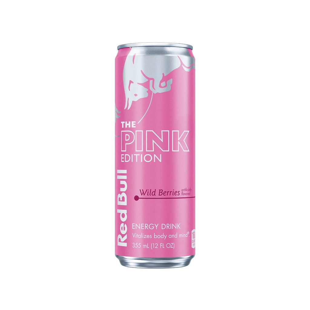 Red Bull Pink Edition Wild Berries Flavored Energy Drink, 1-ct.