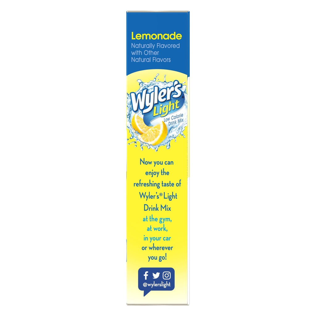 Wyler's Light Sugar Free Lemonade Mix, 8-pc Pack.